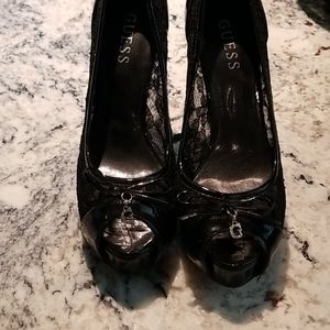 GEUSS BLACK HIGH HEELS